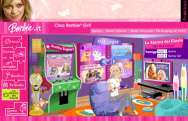 home  page del sito di Barbie